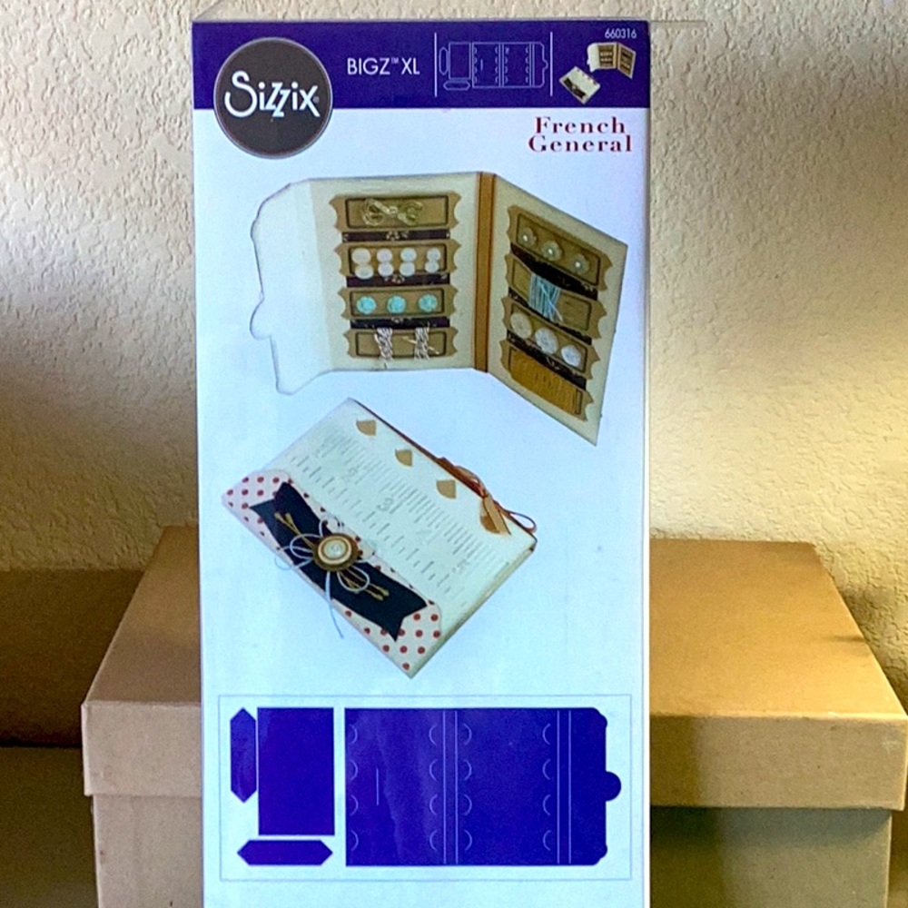 SIZZIX BIGZ XL French General Die (sewing kit)
